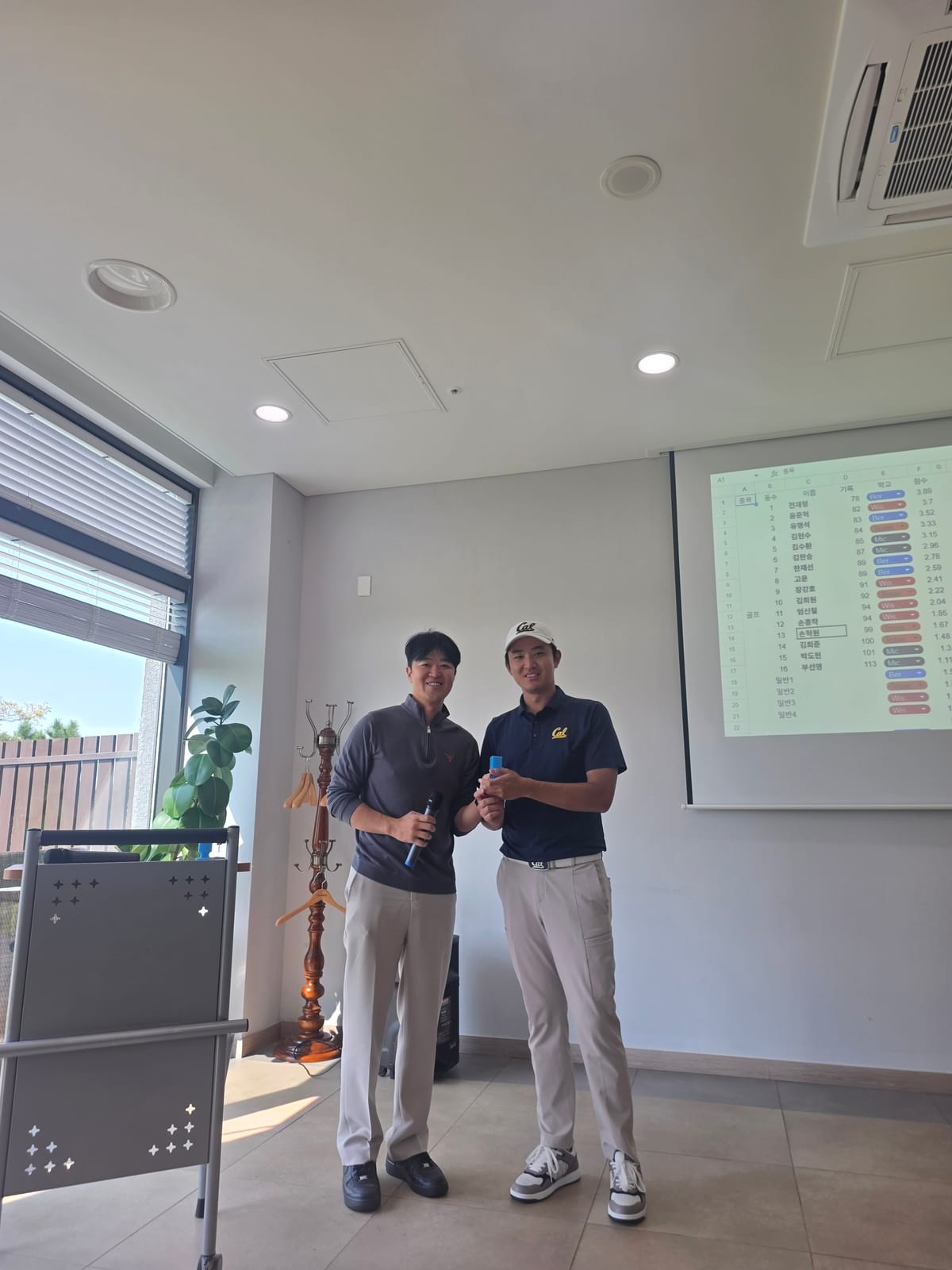 Men's individual winner award