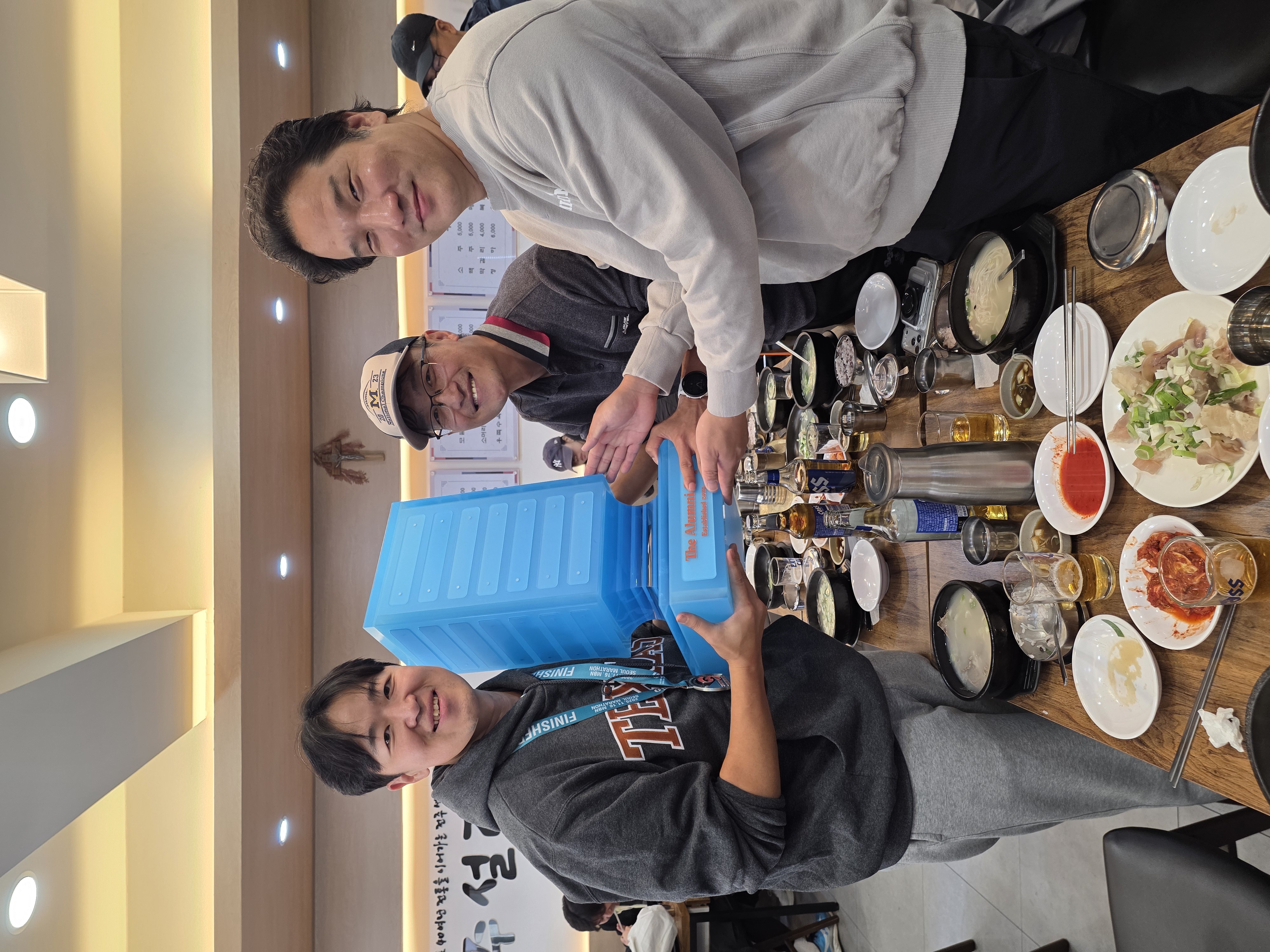 School champions at the Alumni Cup award ceremony